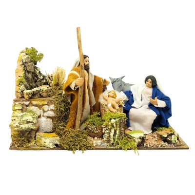 Natività per Presepe in Movimento 30x20 cm