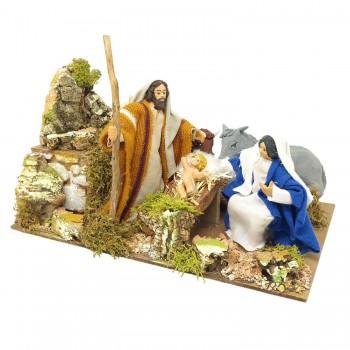 Natività per Presepe in Movimento 30x20 cm