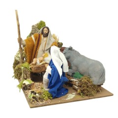 Natività per Presepe in Movimento 30x20 cm