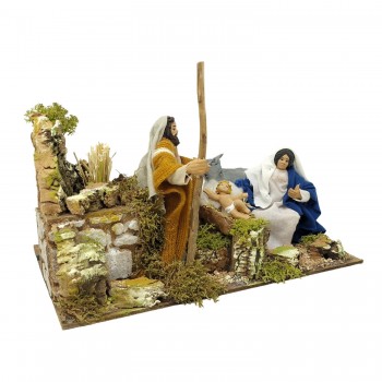 Natività per Presepe in Movimento 30x20 cm