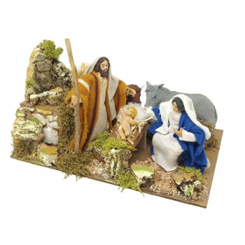 Natività per Presepe in Movimento 30x20 cm