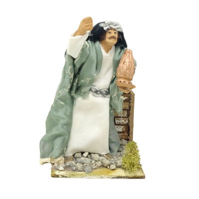 Re Magi per Presepe in Movimento 14x9 cm