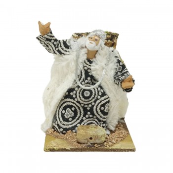 Re Magi per Presepe in Movimento 14x9 cm