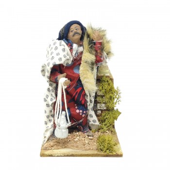 Re Magi per Presepe in Movimento 14x9 cm