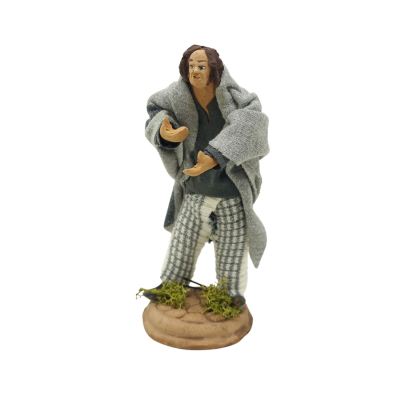 Statuina in Terracotta per Presepe 14 cm 79308E