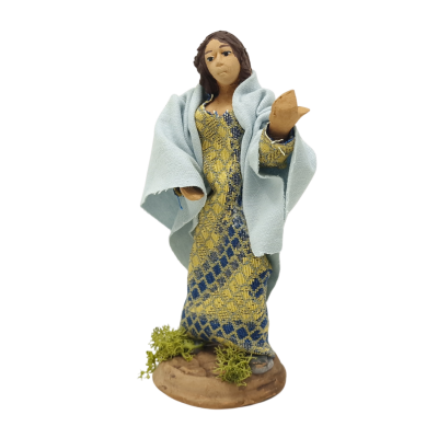 Statuina in Terracotta per Presepe 14 cm 79308I