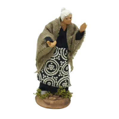 Statuina in Terracotta per Presepe 14 cm 79308L