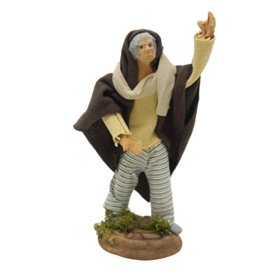 Statuina in Terracotta per Presepe 14 cm 79308M