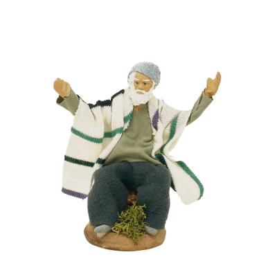 Statuina in Terracotta per Presepe 14 cm 79308Q