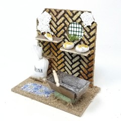 Scena Presepe Panificio 14x9 cm