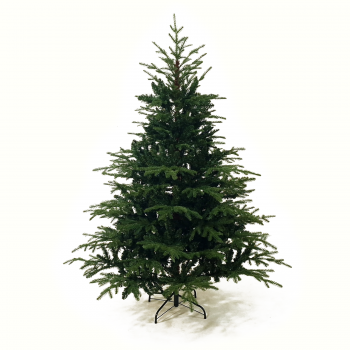 Albero di Natale Realistico in PE e PVC 180 cm Rudolph