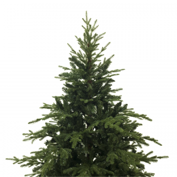 Albero di Natale 210 cm Effetto Reale Abete Natalizio in PE e PVC RUDOLPH