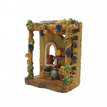 Osteria in Resina Scena per Presepe 10 cm 11271