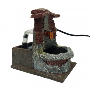 Fontana in Resina per Presepe 12x9x12 cm 12215