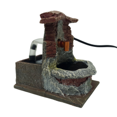 Fontana in Resina per Presepe 12x9x12 cm 12215