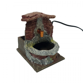 Fontana in Resina per Presepe 12x9x12 cm 12215