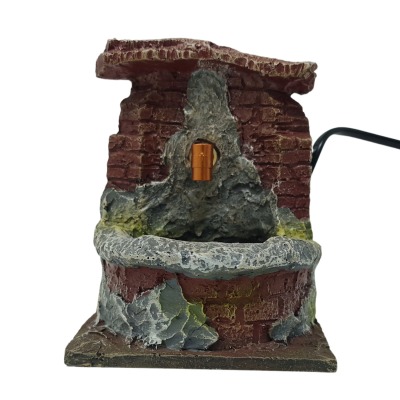 Fontana in Resina per Presepe 12x9x12 cm 12215