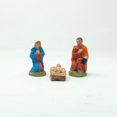 Natività in Resina Completa 6 cm 3 pezzi 10635