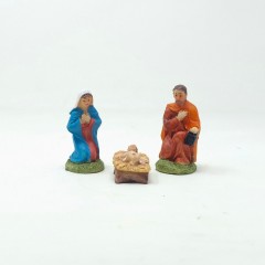 Natività in Resina Completa 6 cm 3 pezzi 10635