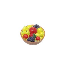 Cesto di Frutta 4 cm Miniatura per Presepe in Resina 11280