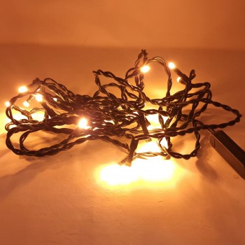 Mini Luci Lineari con 20 LED Bianco Caldo 11188