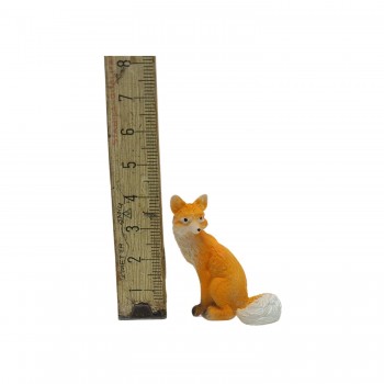 Volpe in Resina 4 cm per Presepe 12230