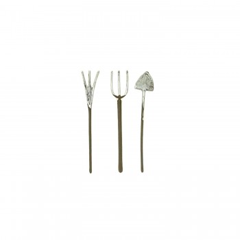 Set 3 Attrezzi da Contadino in Miniatura per Presepe 86004