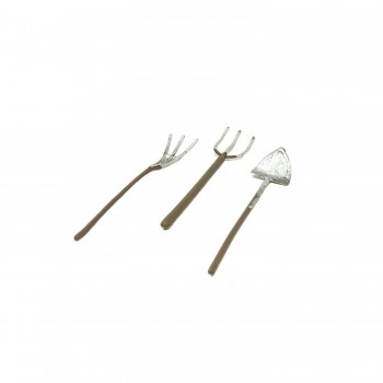 Set 3 Attrezzi da Contadino in Miniatura per Presepe 86004