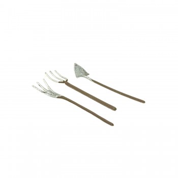 Set 3 Attrezzi da Contadino in Miniatura per Presepe 86004