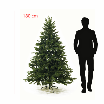 Albero di Natale  Folto Realistico in Polietilene e PVC 180 cm Comet