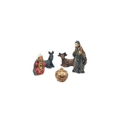 Natività in Resina Completa 3 cm 5 pezzi 10620