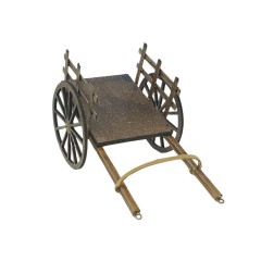 Carretto in Legno Miniatura per Presepe 15x10 cm 79260