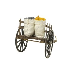 Carretto con Spezie Miniatura per Presepe 15x10 cm 79262