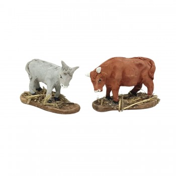 Natività in Terracotta di Caltagirone 8 Statuine 12 cm 79105