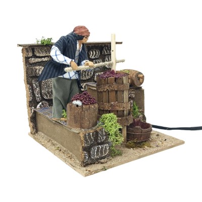 Palmento Scena in Movimento per Presepe Statuina 12 cm