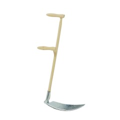 Falce in Legno e Metallo Miniature per Presepe T76