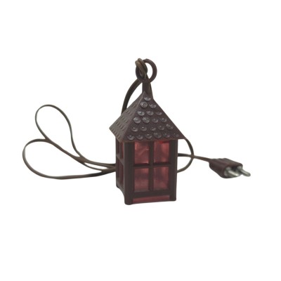 Lanterna in Plastica 4 cm Luce Rossa 3,5 V - A38R