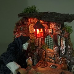 Lanterna in Plastica 4 cm Luce Rossa 3,5 V - A38R