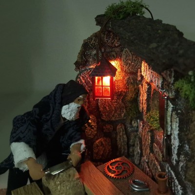 Lanterna in Plastica 4 cm Luce Rossa 3,5 V - A38R