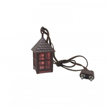 Lanterna in Plastica 4 cm Luce Rossa 3,5 V - A38R