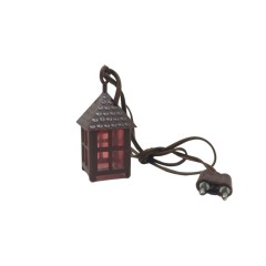 Lanterna in Plastica 4 cm Luce Rossa 3,5 V - A38R