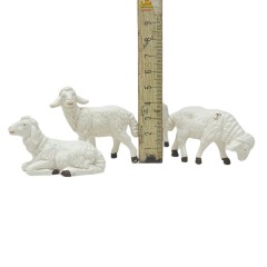 Gruppo 4 Pecore Animali per Presepe CM12C/PE