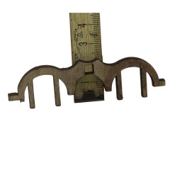 Giogo in Legno per 2 Animali 51192