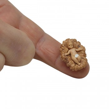 Natività in Plastica Completa 3,5 cm 6 pezzi