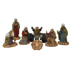 Natività in Plastica Completa 3,5 cm 6 pezzi