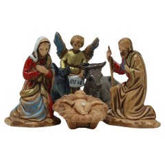 Natività in Plastica Completa 3,5 cm 6 pezzi