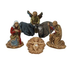 Natività in Plastica Completa 3,5 cm 6 pezzi