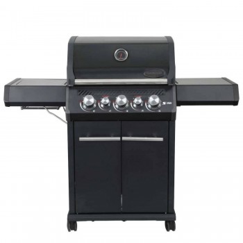 Barbecue a Gas S-318 Black con Accessori Inclusi