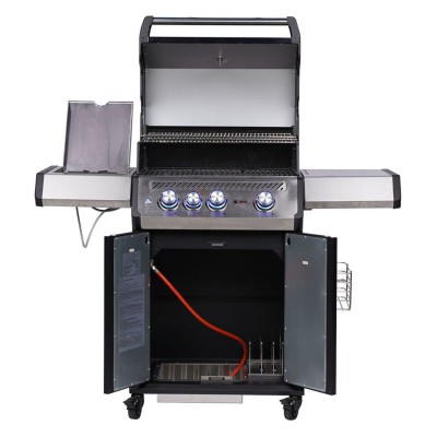 Barbecue a Gas S-318 Pro Acciaio Inox 2