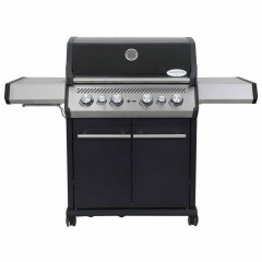 Barbecue a Gas S-418 Black con Accessori Inclusi